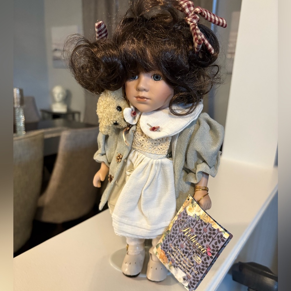 Alexandra brand porcelain doll new with tags ret $399